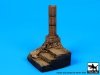 Black Dog D35039 Stairs with column base 1/35